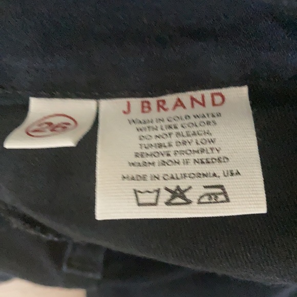 J BRAND SUPER SKINNY LEGGINGS PITCH SIZE 26 - Picture 7 of 7